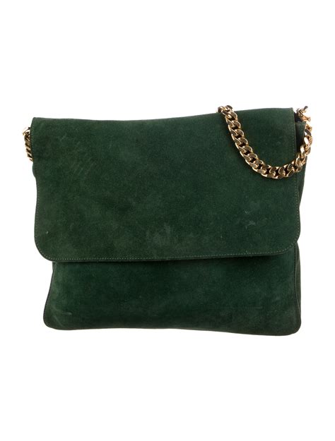 celine gourmette bag green|WOMEN'S LUXURY GREEN HANDBAGS .